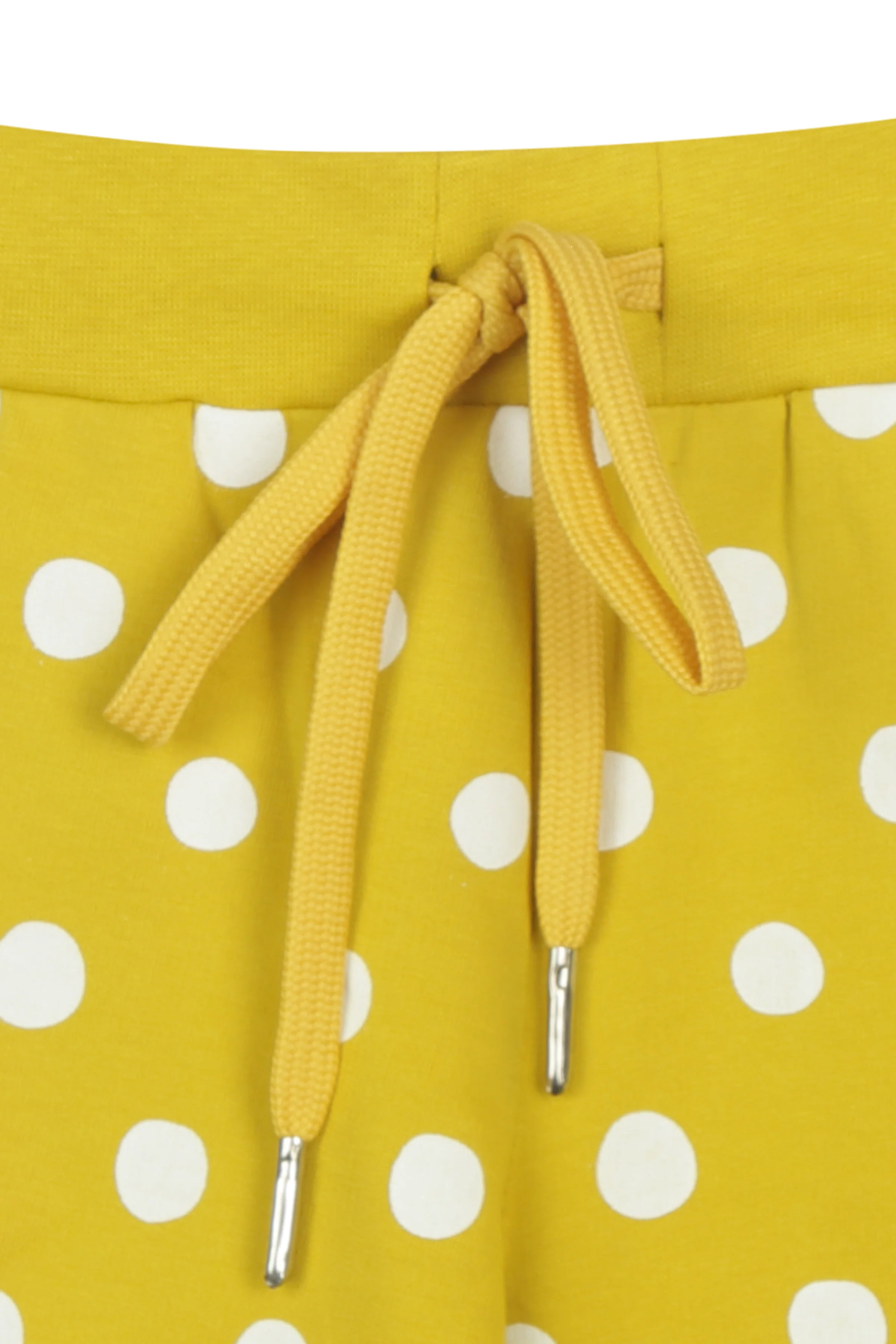 Mustard Polka Dot Shorts H875 - Image 7