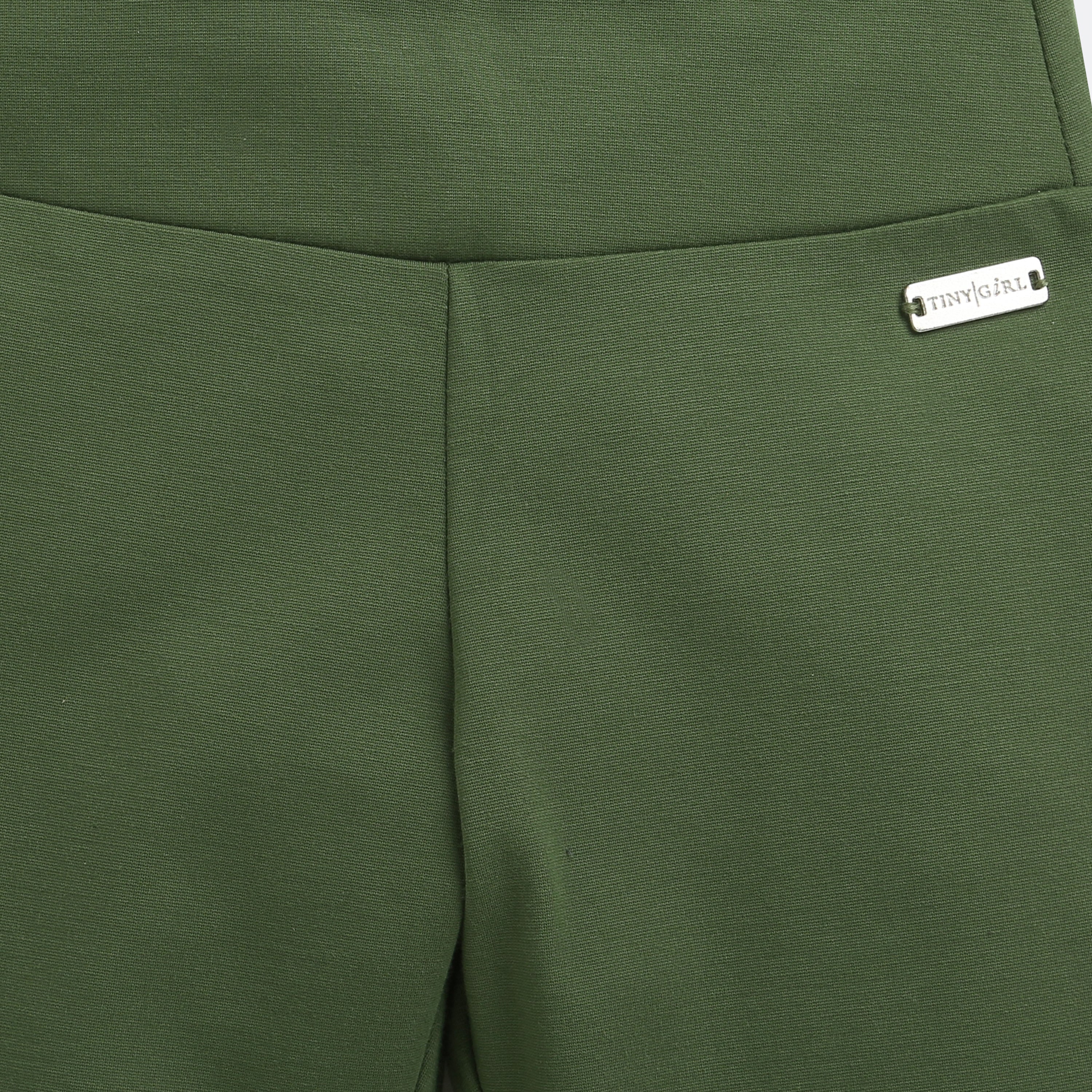 Olive Green Stretch Fit Leggings JG867 - Image 7