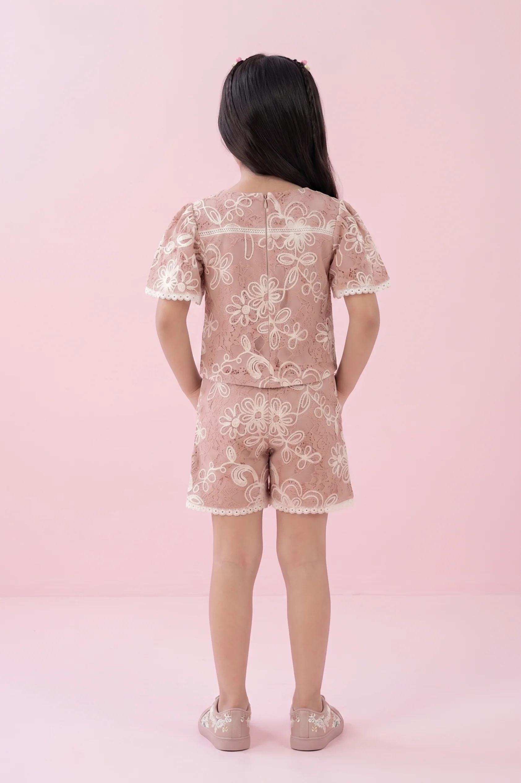 Onion Pink Printed Co-Ord Set 3113 - Image 2