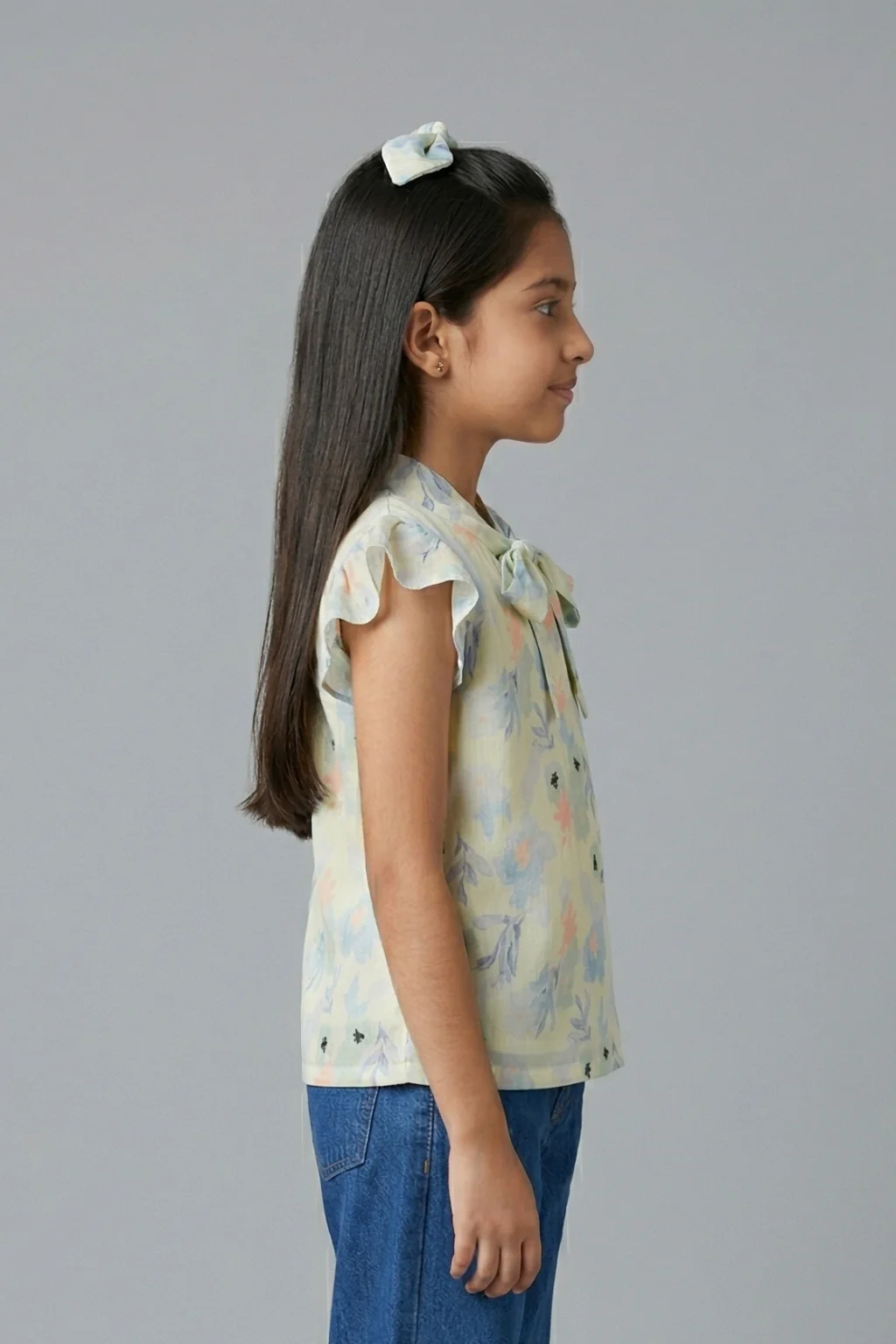 Pastel Bloom Tie-Up Top TG6156 - Image 4