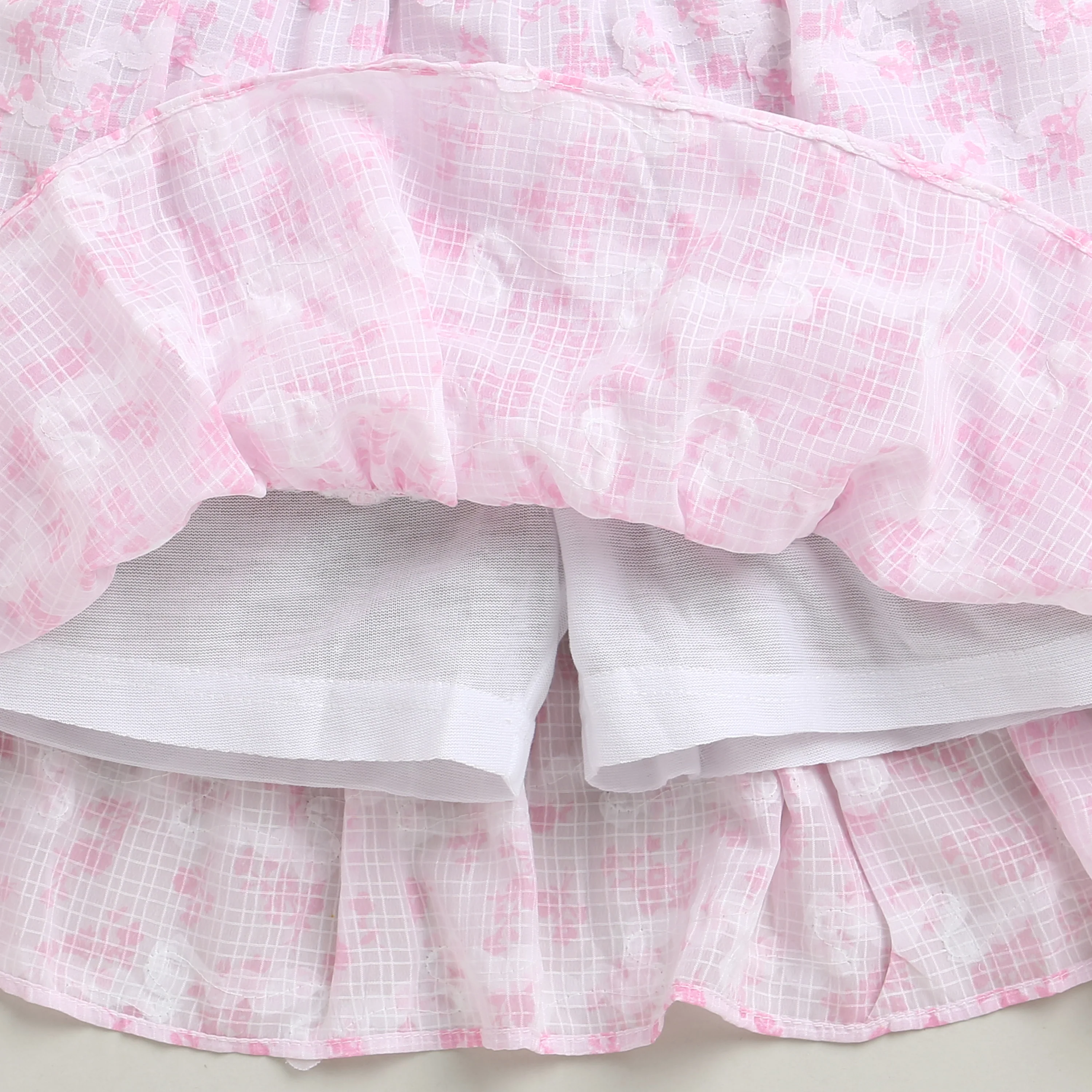 Pink Floral Co-Ord Set with Inner Cami SET2023 - Image 12