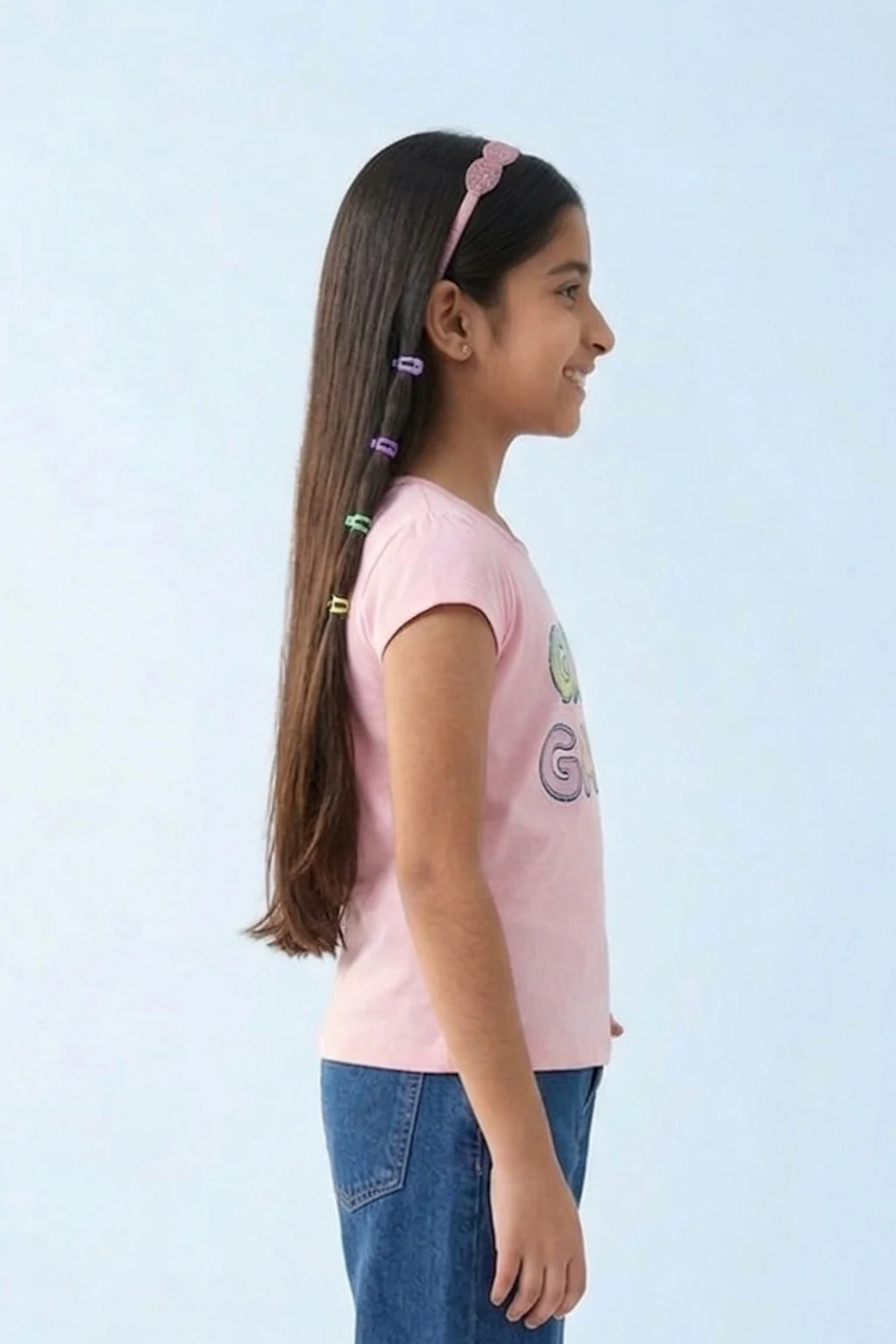 Pink “Girl Gang” Graphic T-Shirt TG5030 - Image 3