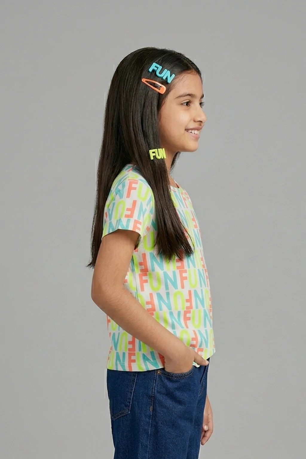 Green Textured Cotton Shirt Top TG6211 - Image 3