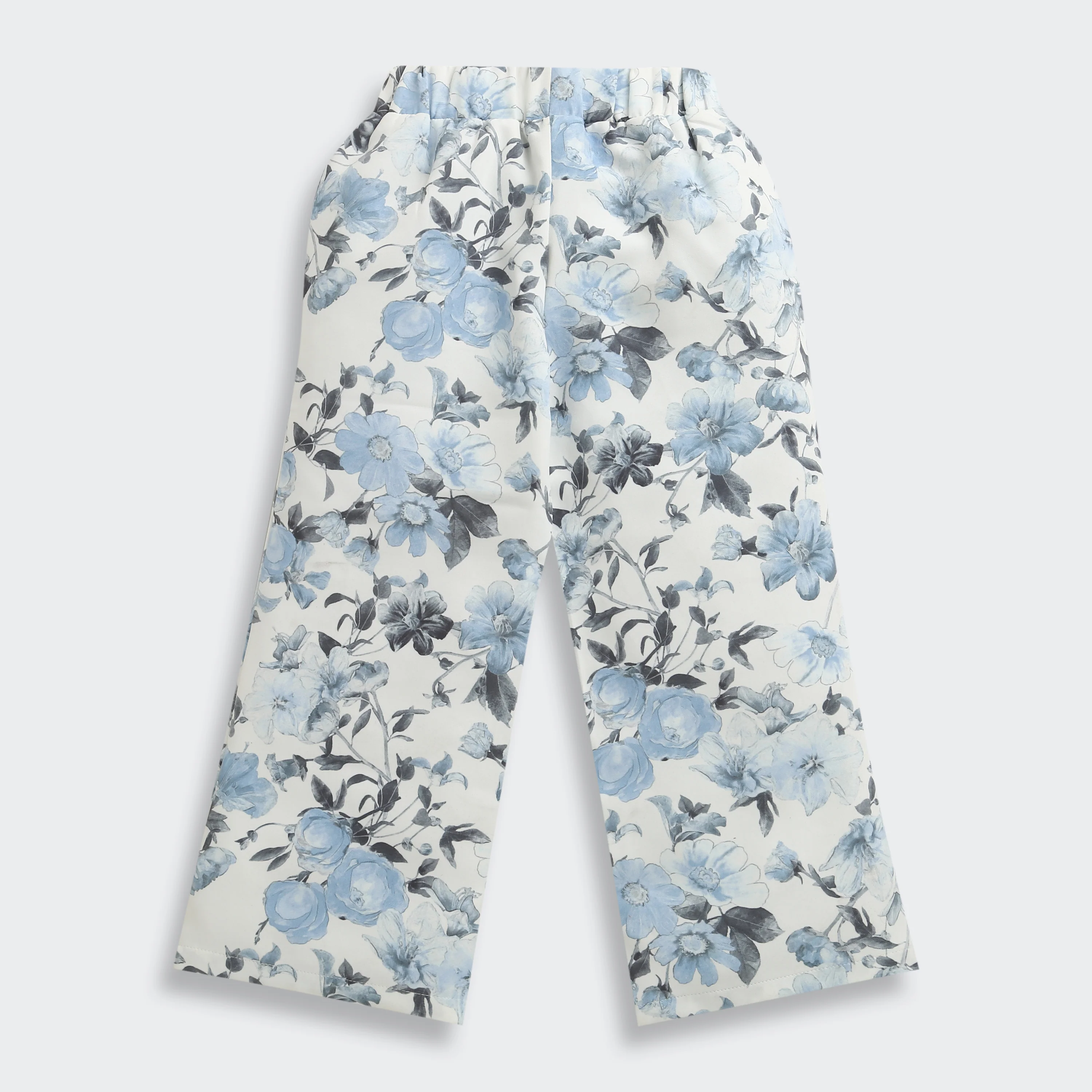Powder Blue Floral Co-Ord Set 1031 - Image 11