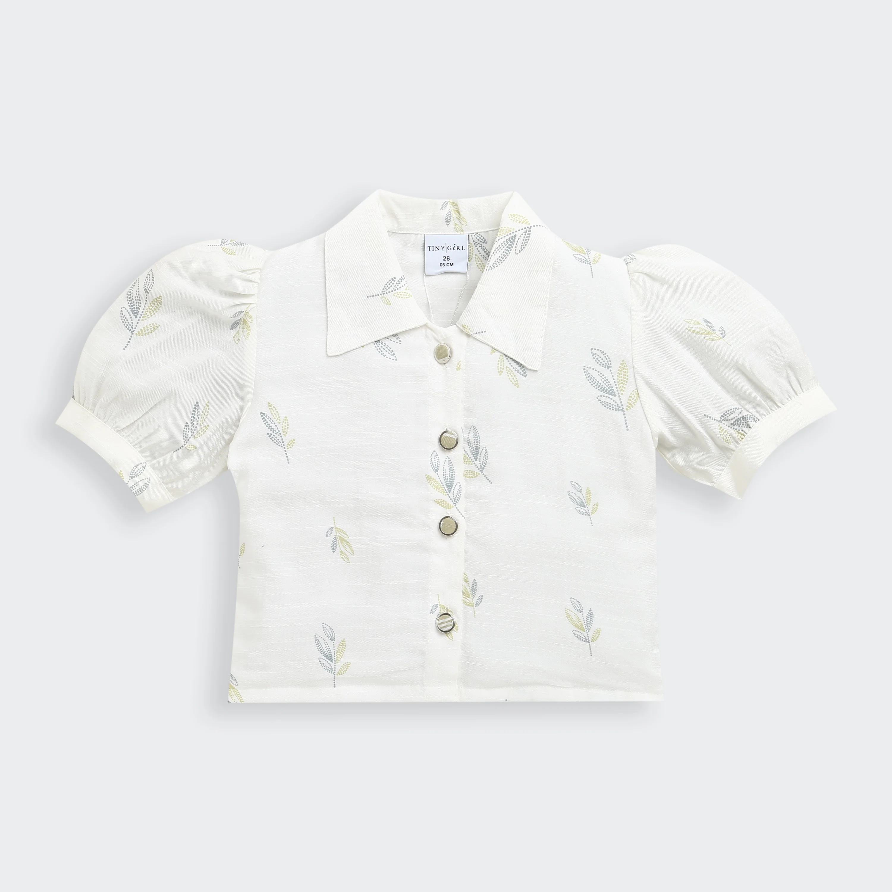 Sage Leaf Shirt & Skort Co-Ord Set 2087 - Image 6