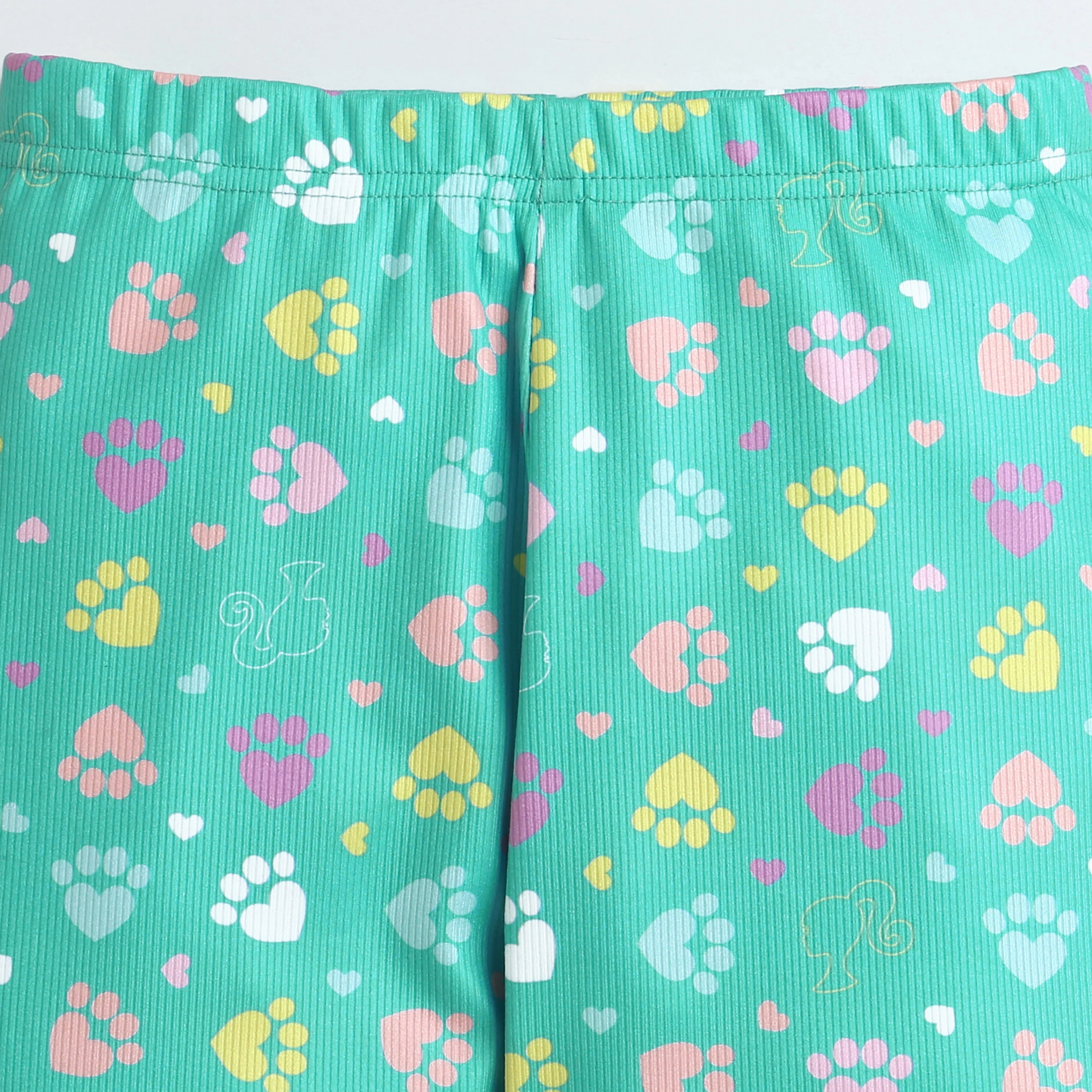 Sea Green Full Length Leggings BALG005 - Image 8