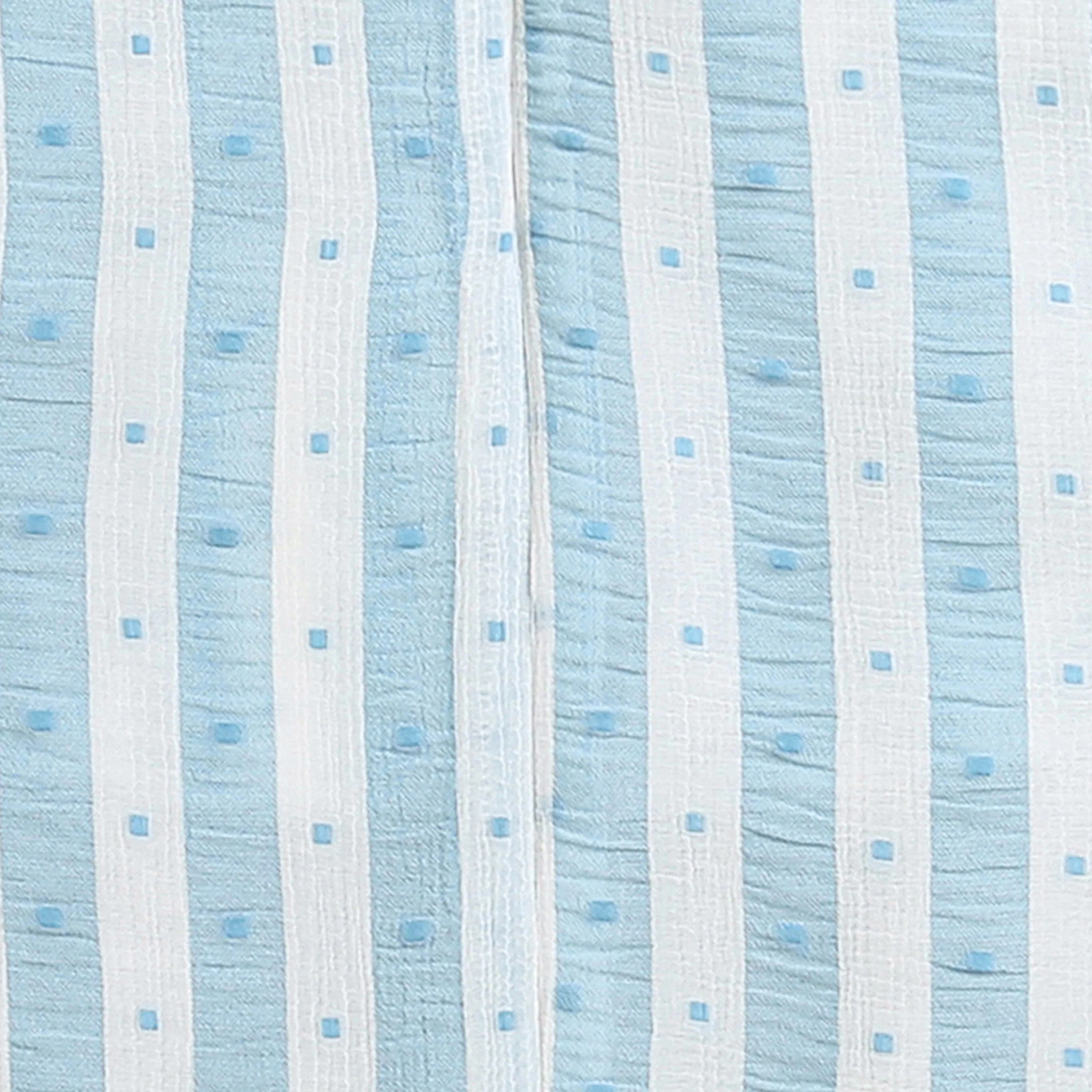 Sky Blue Striped Sleeveless Top TG5016 - Image 7