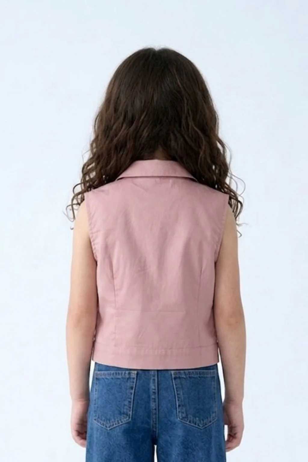 Sleeveless Onion Pink Vest Top TG6414 - Image 2