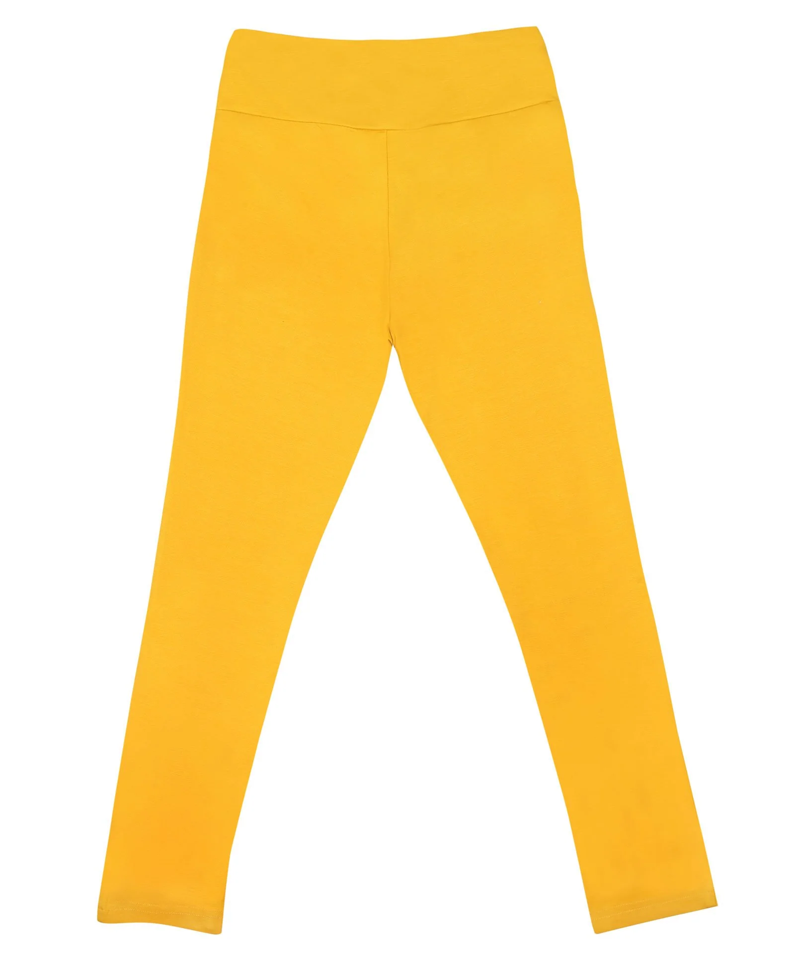 Yellow Cotton Leggings JG867 - Image 6