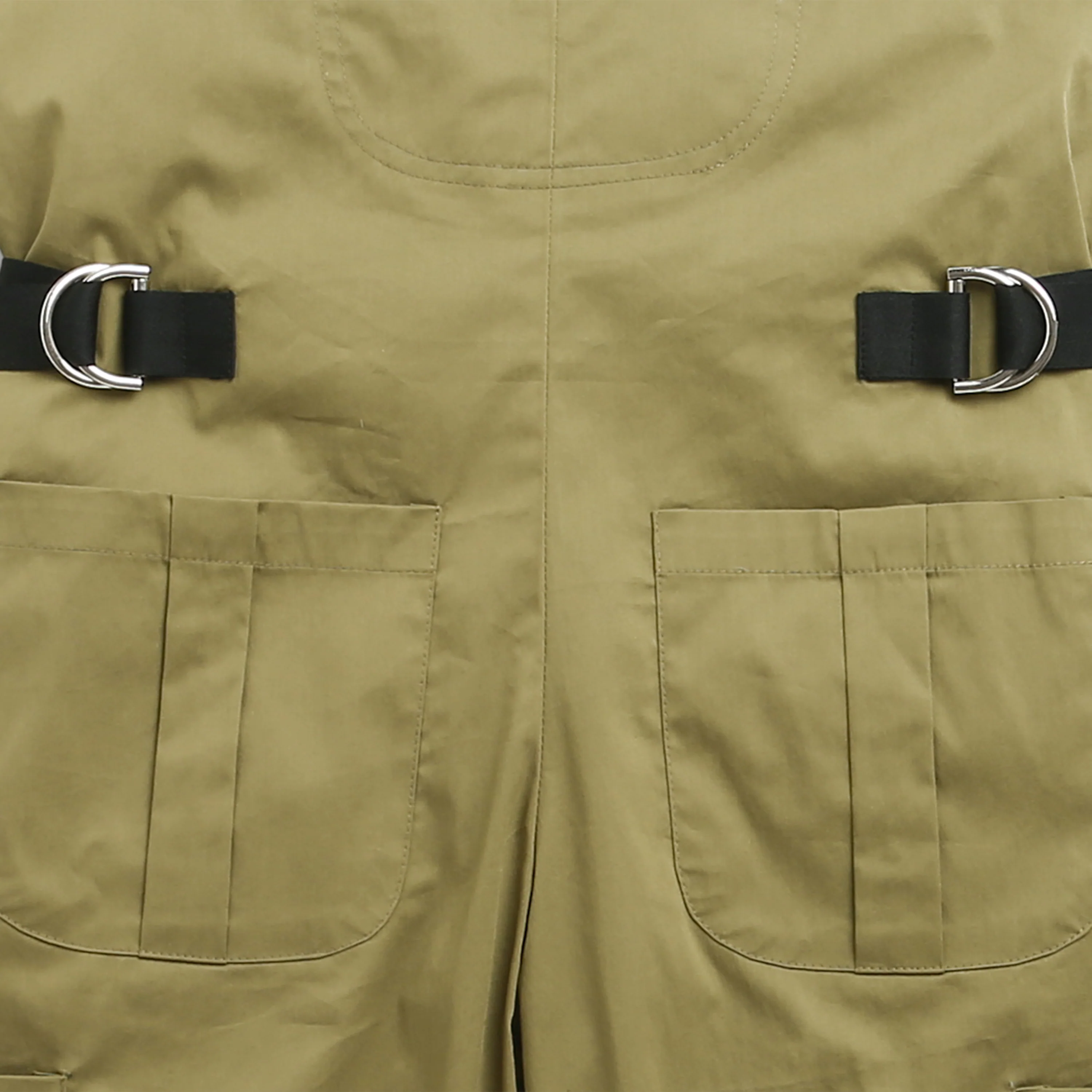 Urban Cargo Style Olive Dungaree JP348 - Image 13