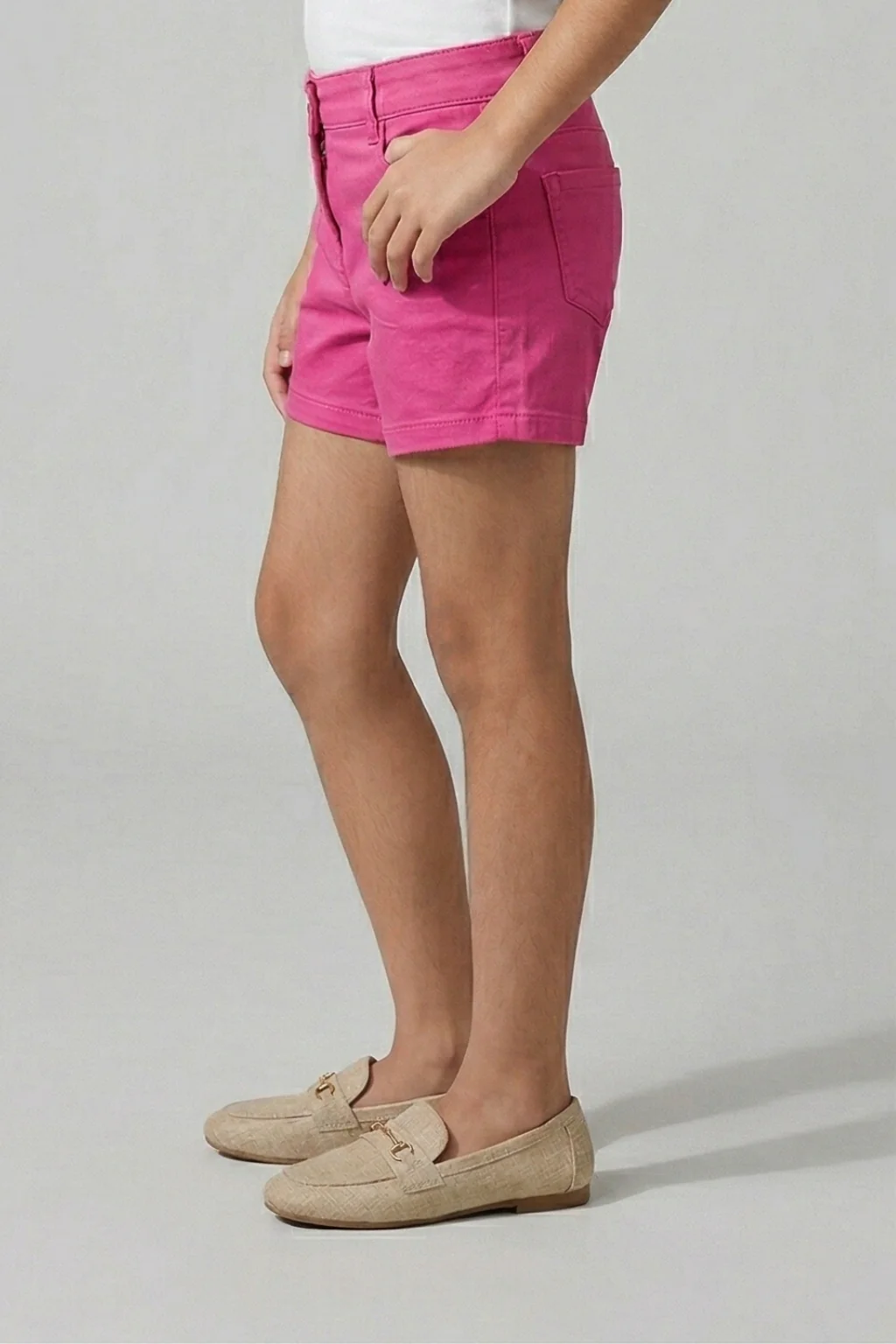 Vibrant Pink Everyday Shorts H986 - Image 3