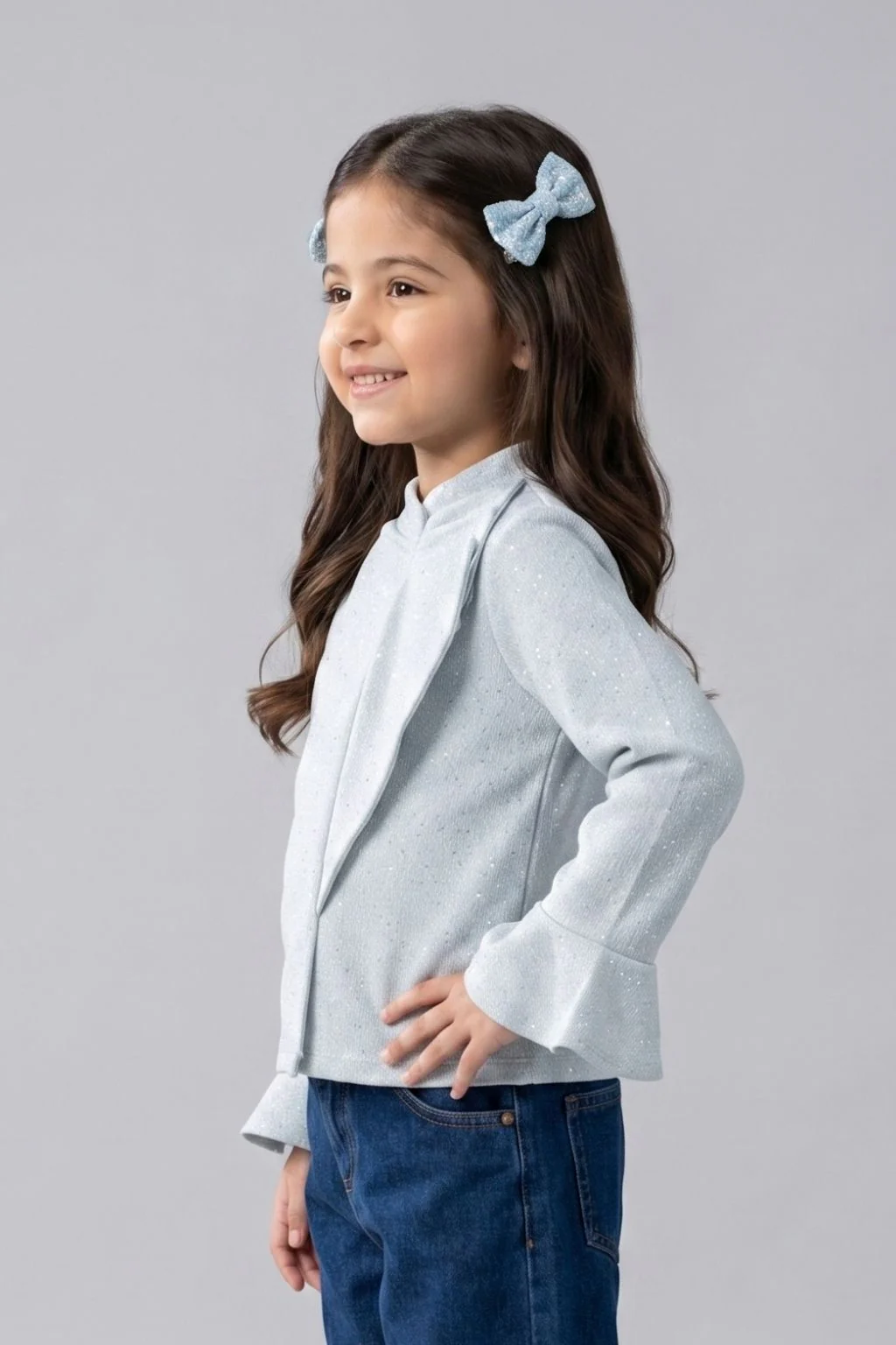 White Lace Full Sleeve Top TG6043 - Image 4