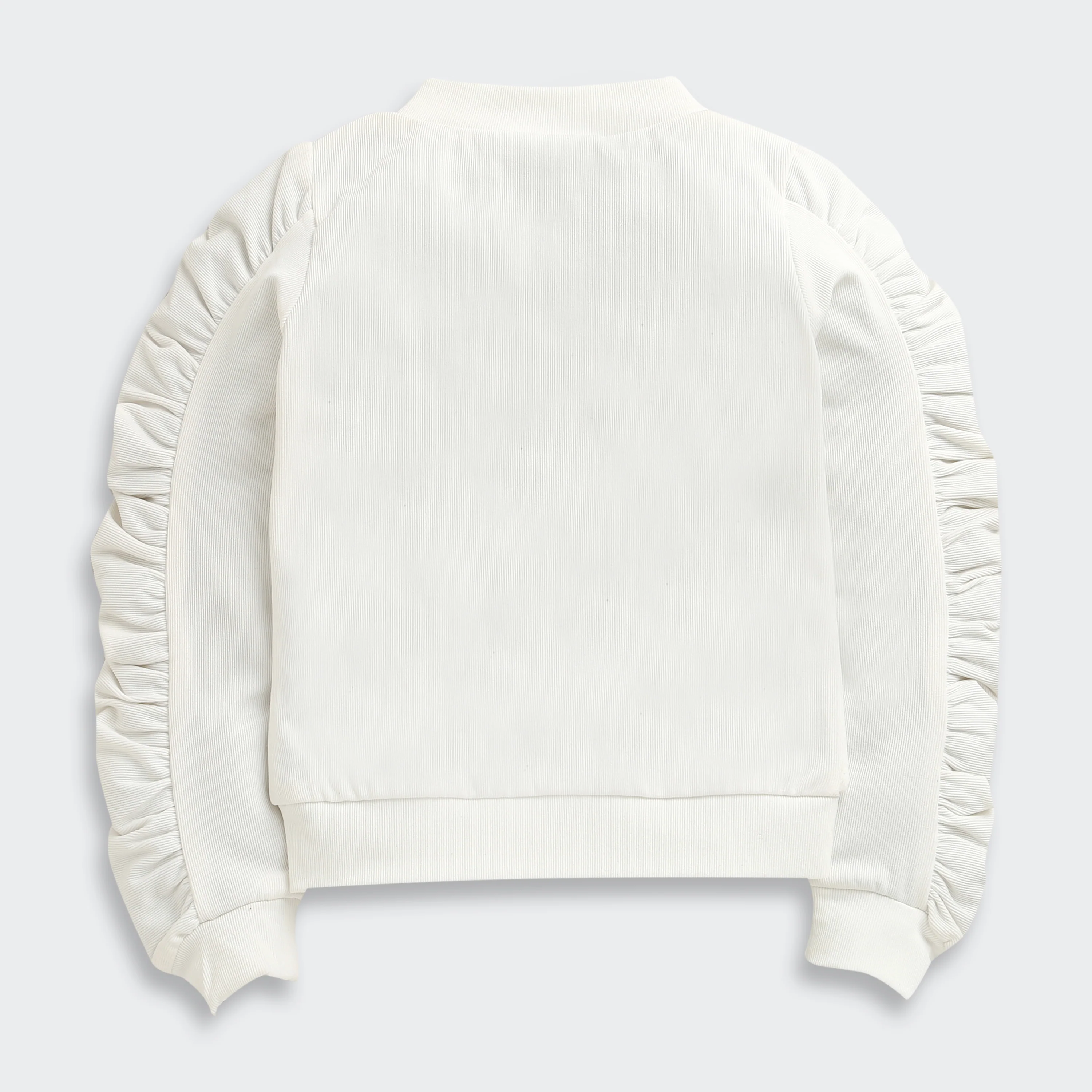 White “Let’s Go Girls” Graphic Sweatshirt TG6091 - Image 6