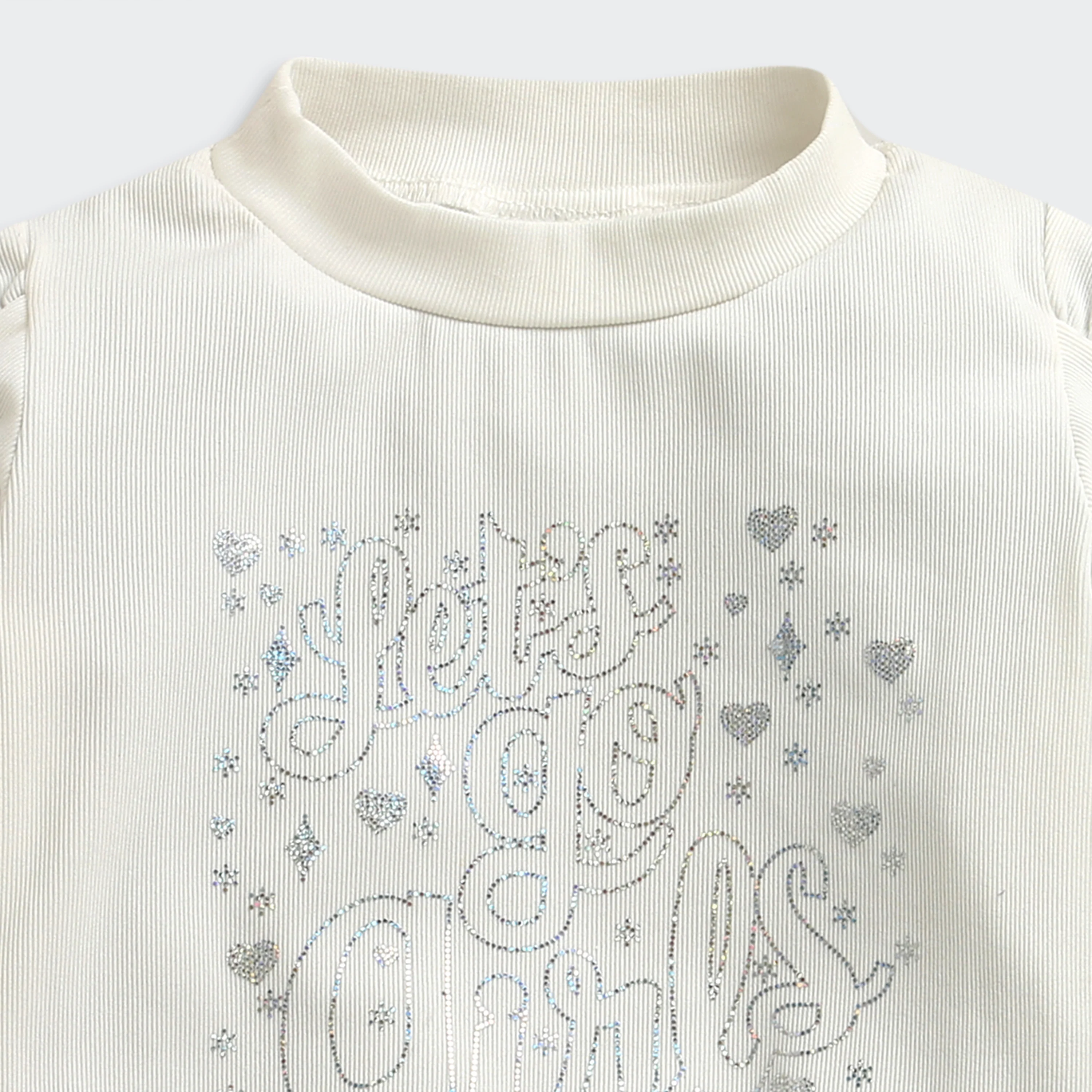 White “Let’s Go Girls” Graphic Sweatshirt TG6091 - Image 7