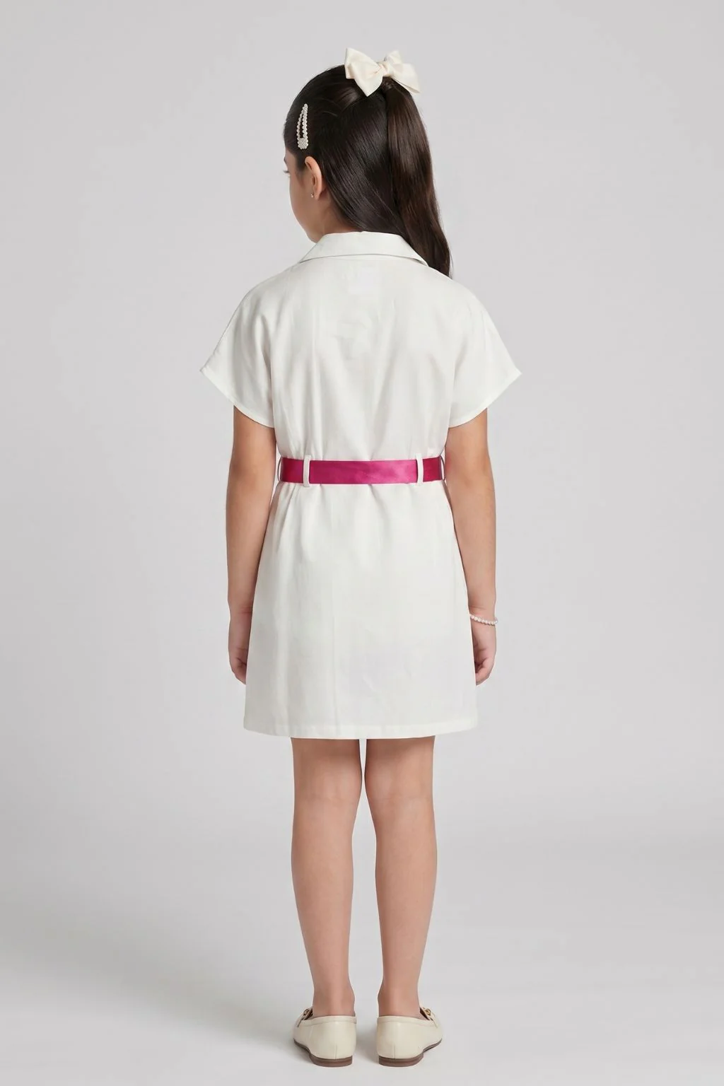 Barbie White Unicorn Shirt Dress BAM1277 - Image 2