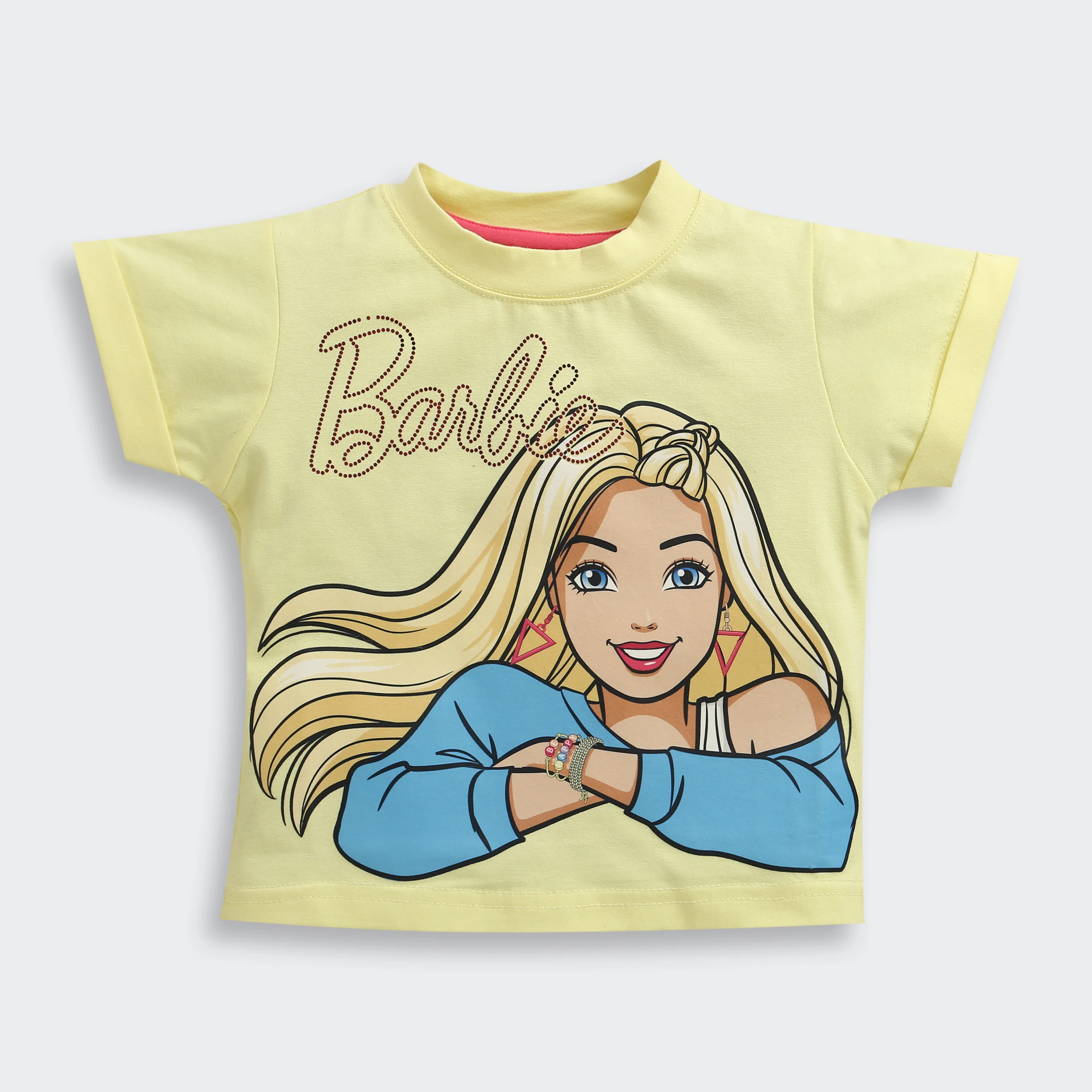 Yellow Barbie Printed T-Shirt BATP2007 - Image 5