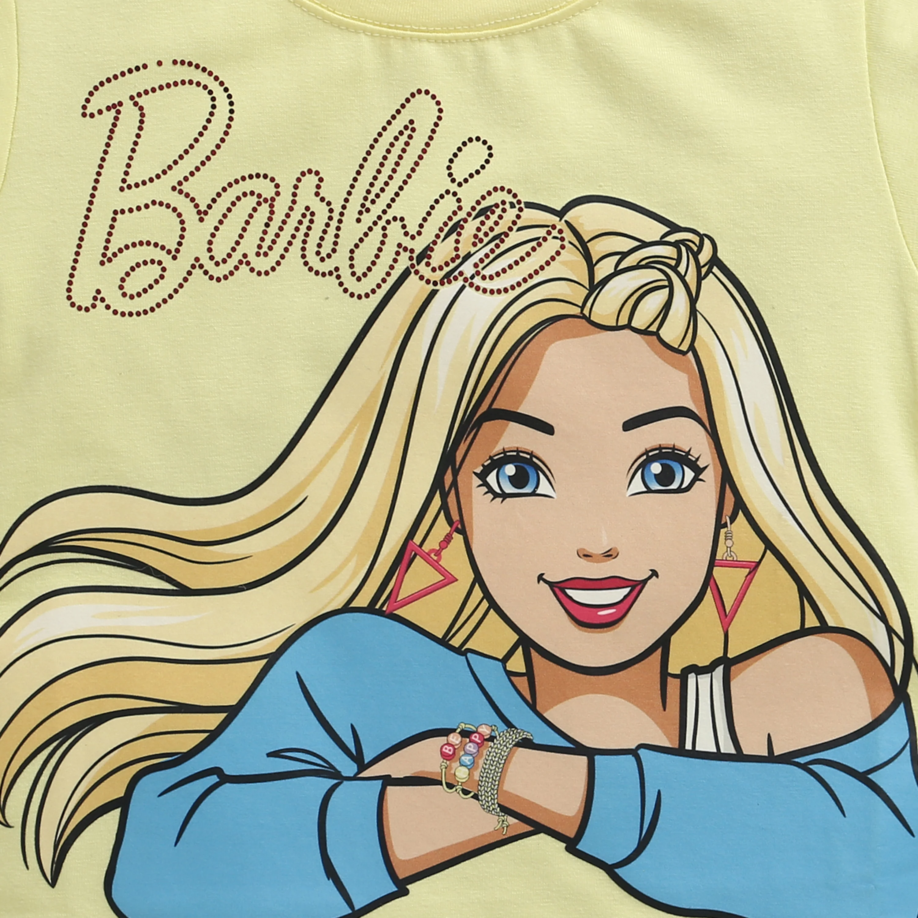 Yellow Barbie Printed T-Shirt BATP2007 - Image 8